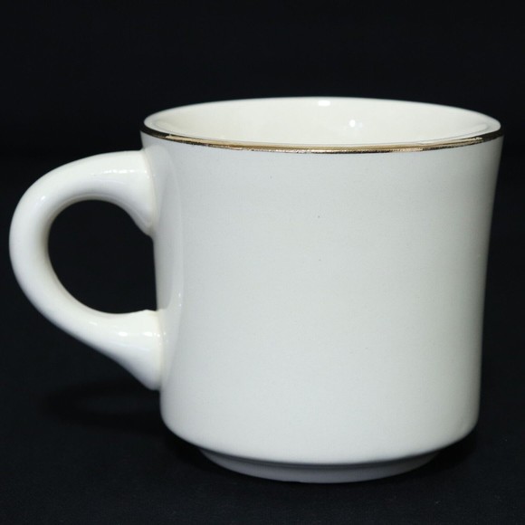 Boy Scouts VTG BSA Ceramic Mug Region 1 "All for One, One for All" Gold Rim Cup - Picture 3 of 6